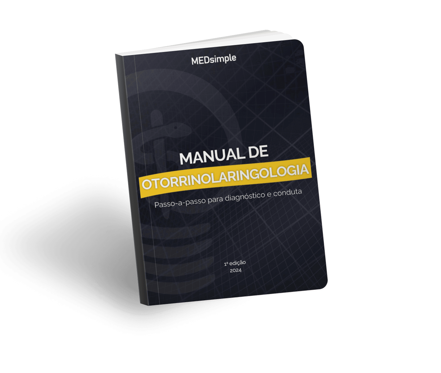 Capa do data Manual de Otorrinolaringologia